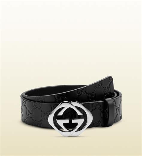 cintos de hombre gucci|Gucci guccissima belt.